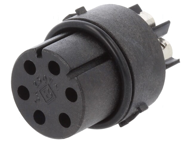 Connector: rond; contactinzetstuk; Mini Buccaneer; vrouwelijk Connector: rond; contactinzetstuk; Mini Buccaneer; vrouwelijk